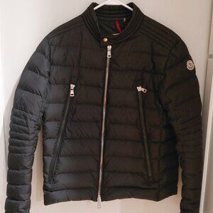 MONCLER AMIOT riders down jacket 0 Black Size 3 (European)